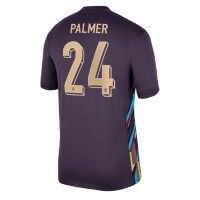 Fotballdrakt Herre England Cole Palmer #24 Bortedrakt EM 2024 Kortermet